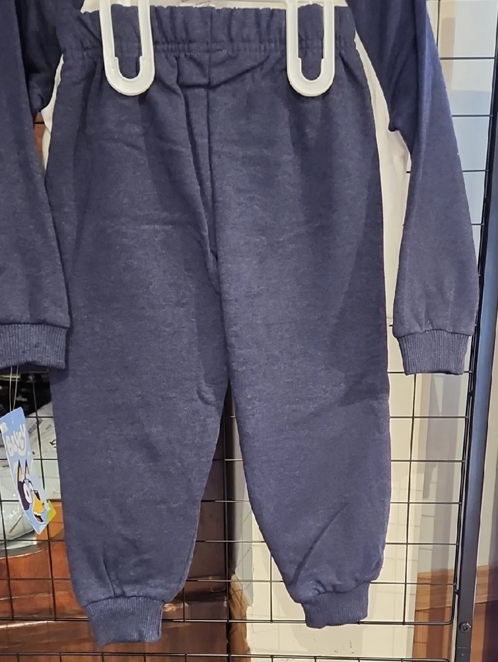 Bluey Kids Long Sleeve Sweatshirt and Joggers Set - 'Hooray!' Graphic
